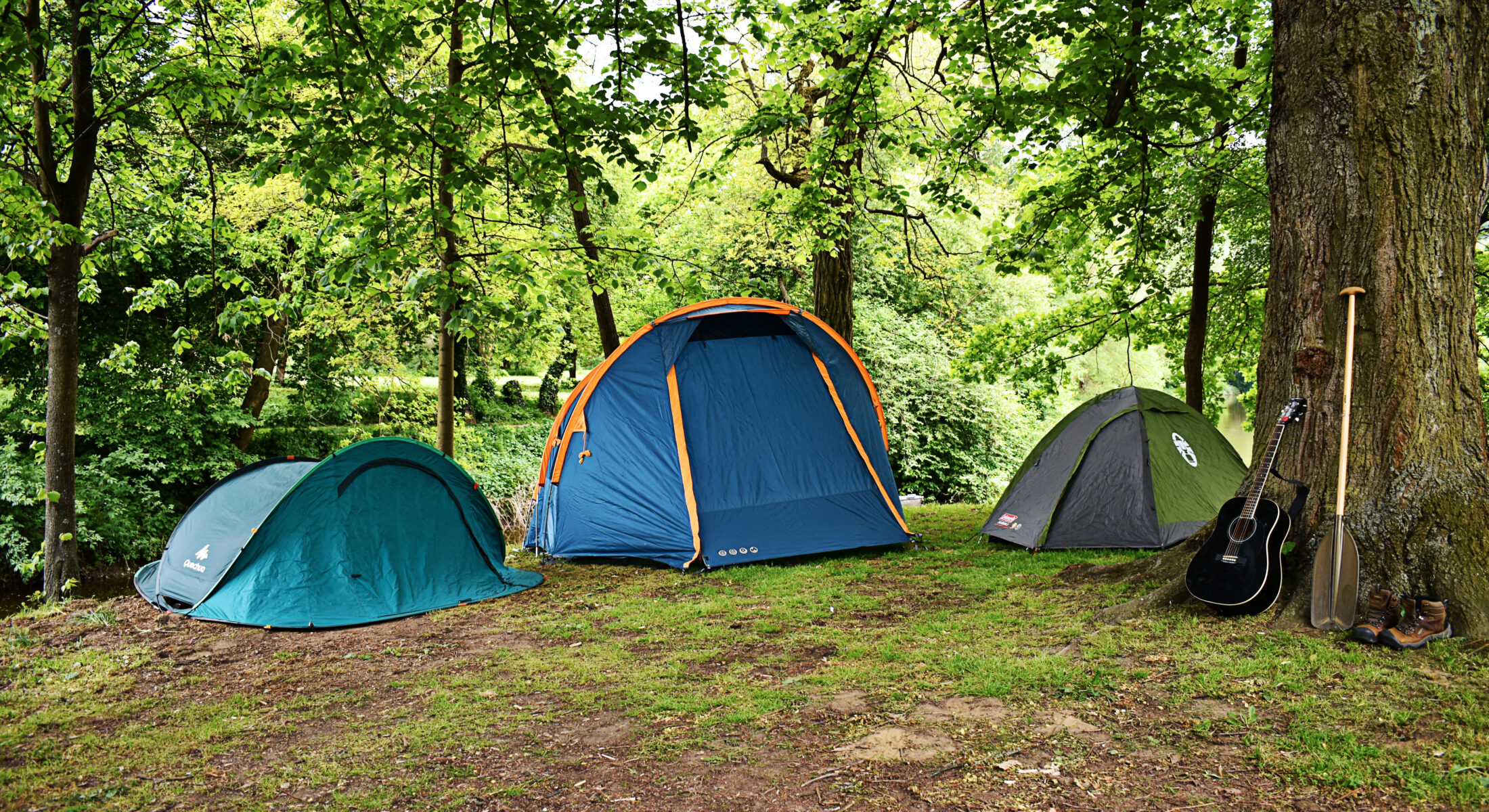 Tents Kemp Sazava / Kemp Sazava / Kemp Sazavsky ostrov